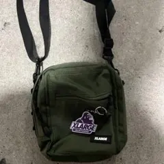XLARGE オリーブグリーン ショルダーバッグ