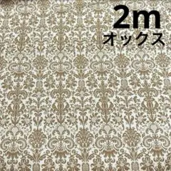【特価】最終出品★ラスト4枚★オックス★ダマスク★ブラウン★