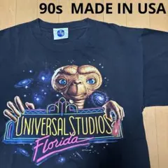 90s USA製 E.T. ユニバーサルスタジオ ビンテージ ムービー Tシャツ