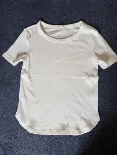 GU ホワイト 半袖Tシャツ
