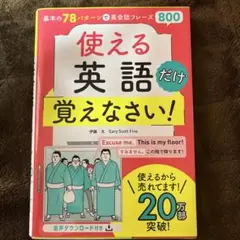 使える英語だけ覚えなさい!
