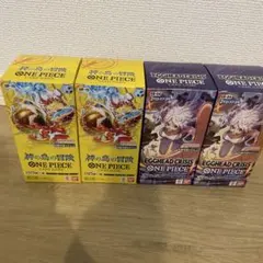 ワンピース『神の島の冒険』2BOX、『EGGHADE CRISIS』2BOX