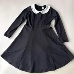 黒の長袖ワンピース　サイズ120