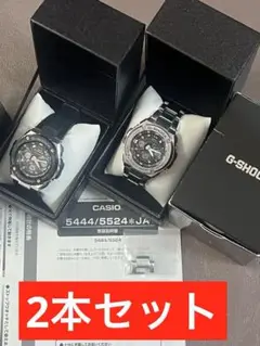 稼働　G-SHOCK GST-W310 電波ソーラー腕時計 ブラック×シルバー gst-w310-1ajf.jpg