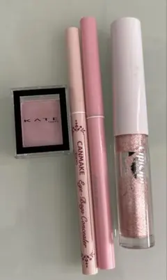 コスメまとめ売り４点まとめ売り価格‼︎ピンク系カラー‼︎