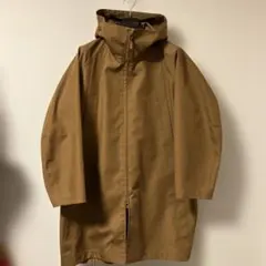 ユニクロU ブロックテックコート＋　ブラウン　Mサイズ