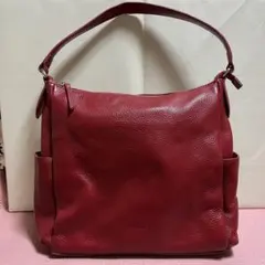 【BARCOS】多収納 レザーハンドバッグ