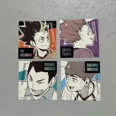 『ハイキュー!!』スクエアステッカーコレクション　第2弾