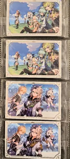 原神 シールウエハース モンド+αセット