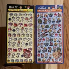 【正規品】ボンボンドロップシール スヌーピー ズートピア