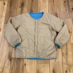 mont-bell モンベル 中綿 ジャケット ベージュ/青 130