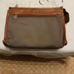 TOROY ショルダーバッグ ブラウン/グレー