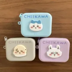 ちいかわ シリコンポーチ (カラビナ付き) 3種セット