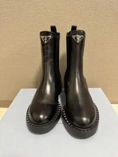 VALENTINO ユニークフォーム 厚底ブーツ 新品未使用 40 サイドジップ VALENTINO ユニークフォーム 厚底ブーツ 新品未使用 40 サイドジップ