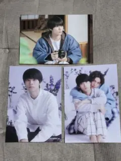 【美しい彼　シーズン2　ブロマイドセット　平良セット】萩原利久　八木勇征