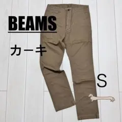 B:MING by BEAMS バルドマン 高級生地 チノパン カーキ S相当のサムネイル