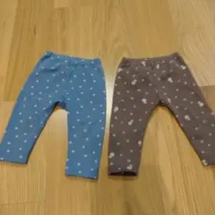 ユニクロ　ベビー　裏起毛ズボン　80