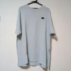 drug store's バックプリントTシャツ ライトブルー