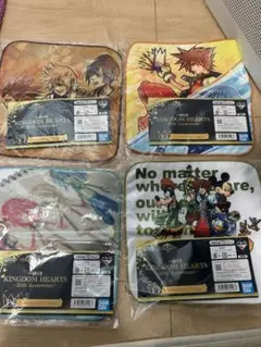 KINGDOM HEARTS 20th Anniversary タオル4枚セット