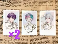 にじさんじ　剣持刀也　ジョー・力一　弦月藤士郎　チェキ