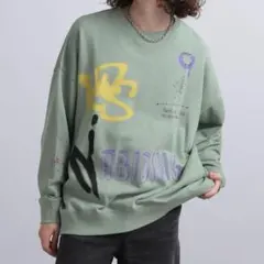 スプレーアートデザインスウェット(HARE)