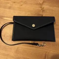 新品 TORY BURCH ポーチ ストラップ付き ブラックのサムネイル