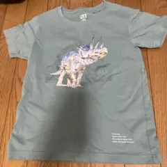 ジュラシック・ワールド　恐竜デザイン Tシャツ　110センチ