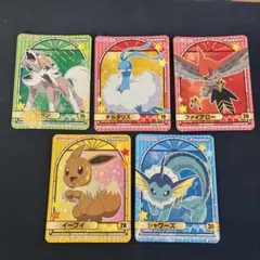 ポケモンカレーシール　5枚セット