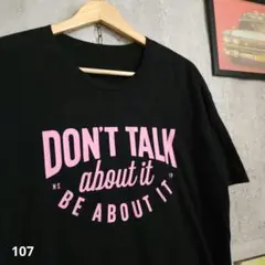 US古着 Stomp Out Cancer メッセージTシャツ 黒 Lのサムネイル