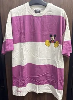 ZARA Mickey ストライプ Tシャツ Sサイズのサムネイル