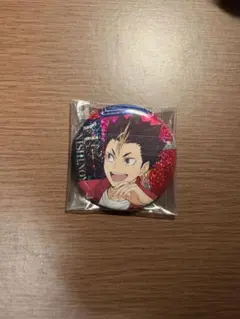 西谷 夕 ハイキュー!! 缶バッジビスケット