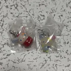 ゆるっとめじるしアクセサリー いちごめじるしアクセサリー ウサハナ セット