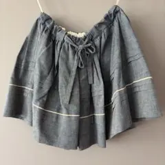 まるで絵本みたいなボリュームかぼちゃパンツ サイドフリルタイプ 