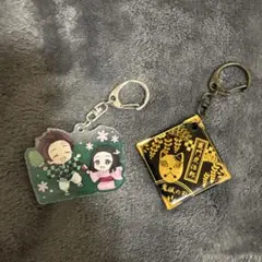 炭治郎と禰豆子 アクリルキーホルダー セット