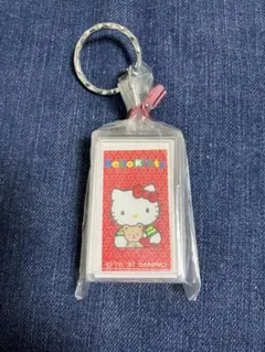 平成レトロ ハローキティ ミニトランプ キーホルダー 1997年 サンリオ