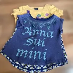 Anna Sui mini Tシャツ 2枚セットのサムネイル