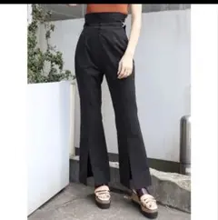 ナローベルトフレアパンツ MURUA ムルーア