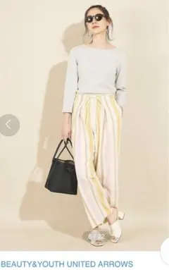 BEAUTY&YOUTH UNITED ARROWS コットン8分袖カットソー