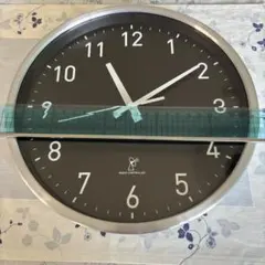 STEEL CLOCK 電波時計QUARTZ RADIO CONTROLLED