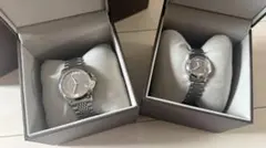 GUCCI ペアウォッチ 126.4 / 126.5 シルバー 腕時計 保証書付 GUCCI ペアウォッチ 126.4 / 126.5 シルバー 腕時計 保証書付 - メルカリ