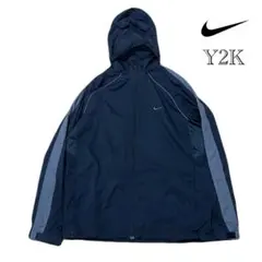 Y2K NIKE（ナイキ）ナイロンジャケット/M/ブラック