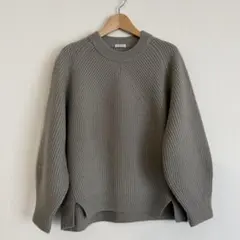 DRESSTERIOR ドレステリア 羊毛 カシミヤ プルオーバー ニット 36のサムネイル