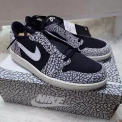 2025年最新】エアジョーダン1lowブラックセメントの人気アイテム