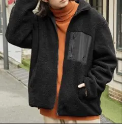 KANGOL/カンゴール別注 オーバーサイズ シープボアフリースジャケット