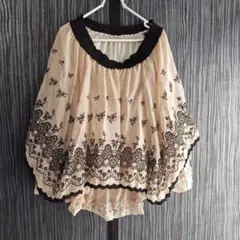 axes femme　スカート　ベージュ