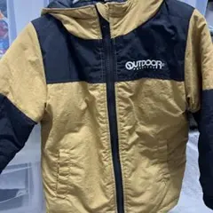 OUTDOOR フード付きダウンコート 100サイズ