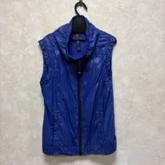 LORNA JANE 青色 ダウンベスト Mサイズ