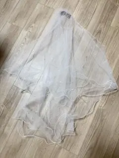 ウェディングベール パール付き アルファブランカ