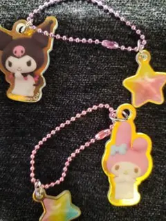 サンリオ　マイメロディ クロミ アクリルキーホルダー