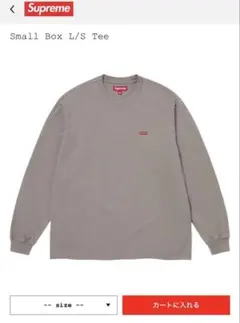 Supreme 26ss Small Box L/S Tee - メルカリ